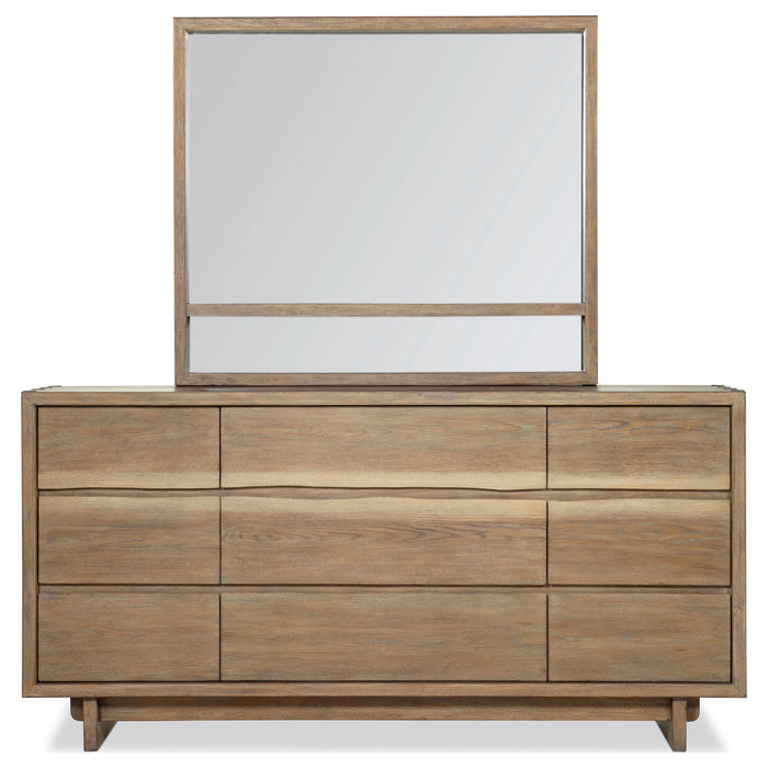 Stillwater Live Edge Dresser with Mirror