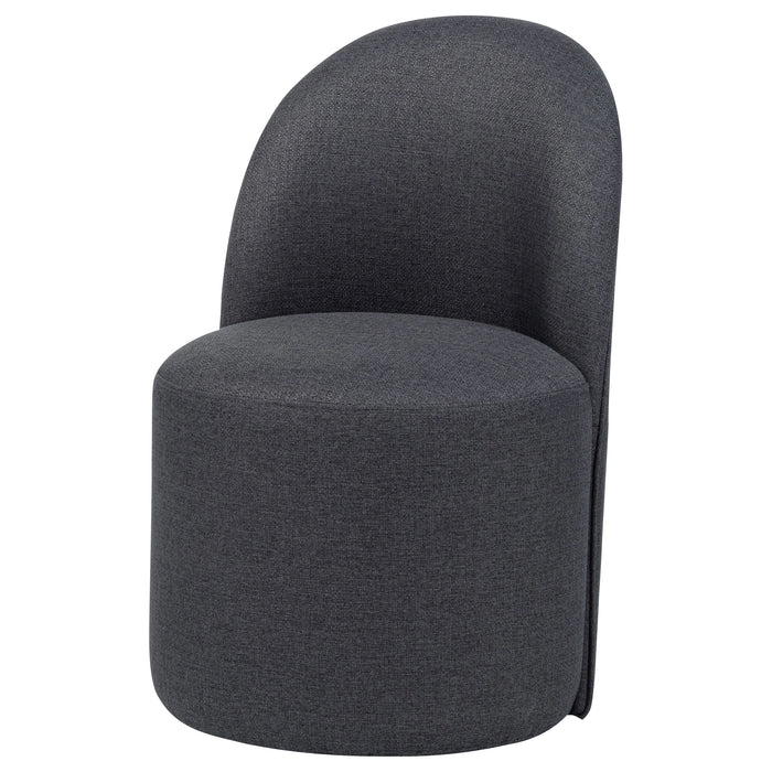 Aubrey Upholstered Barrel Dining Side Chair