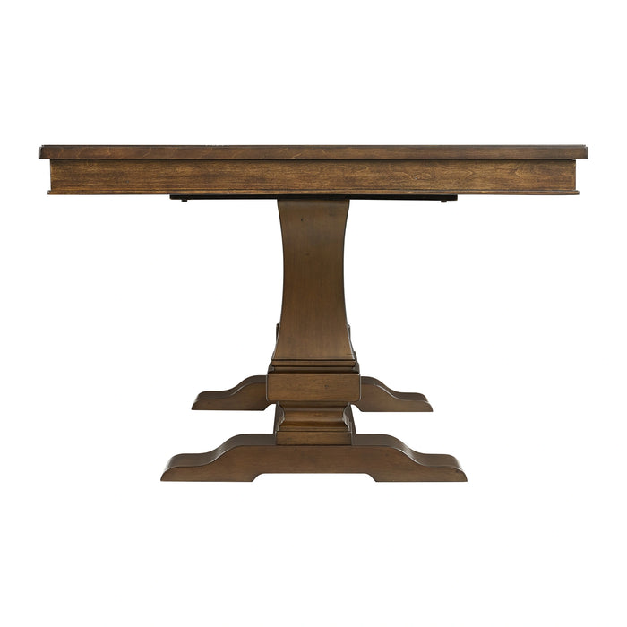 Phillipe Dining Table with with 18"" Leaf in Cherry