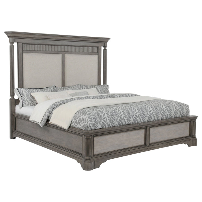 Cresswell Upholstered Panel Bed