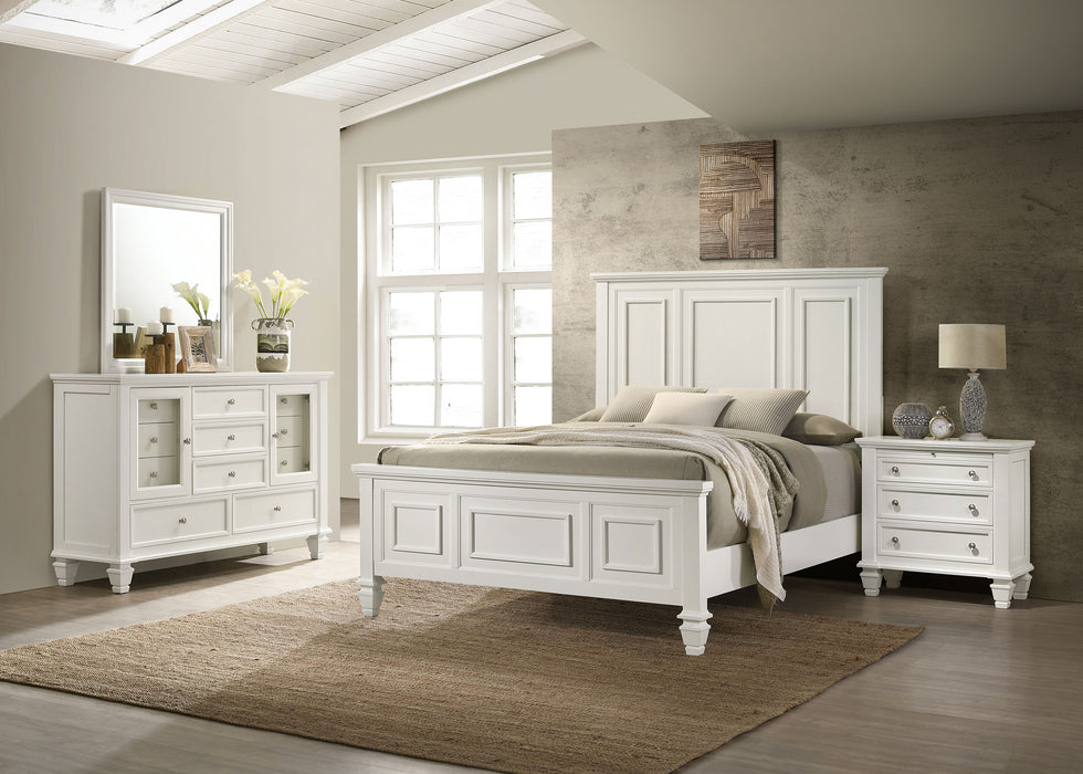 Sandy Beach 4 & 5 Piece Pc Bedroom Set Cal.King & E.King