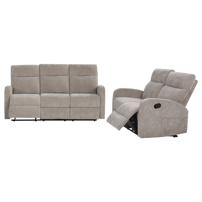 Hamilton Manual Reclining Sofa Set