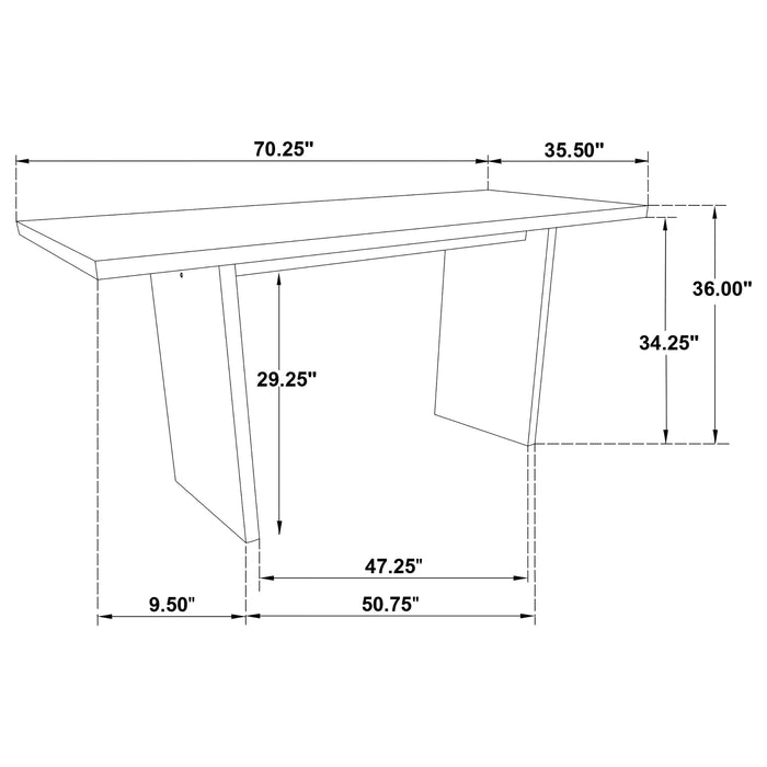 Decker Counter Height Dining Set D