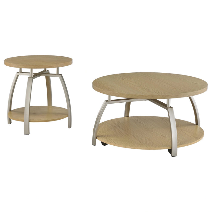 Dacre Round Coffee Table Set