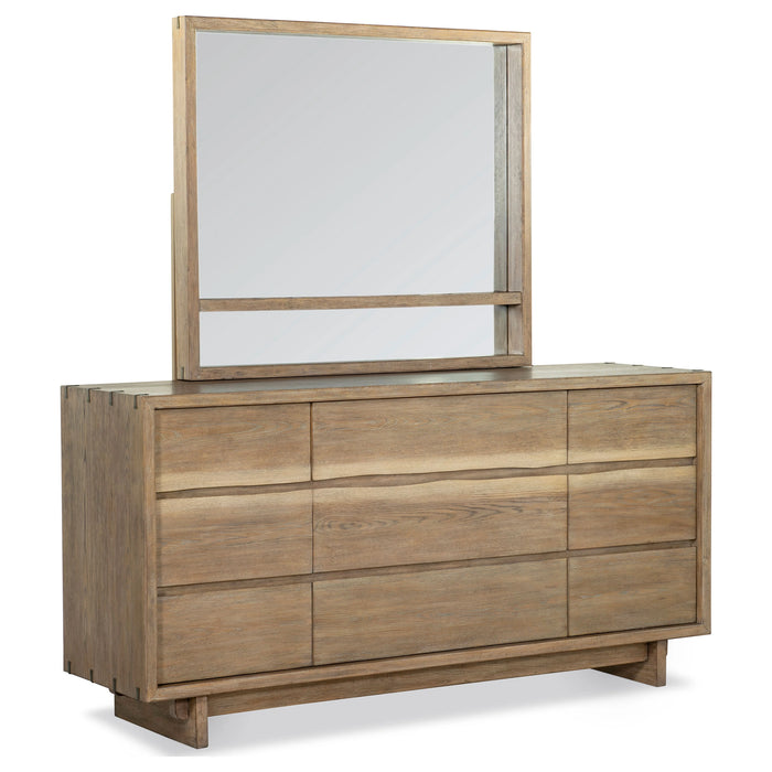 Stillwater Live Edge Dresser with Mirror