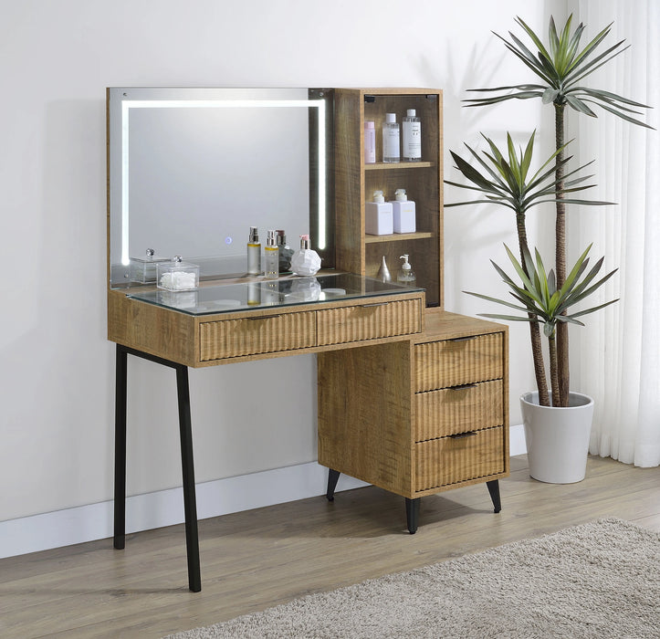Souza Makeup Vanity Table and LED Mirror