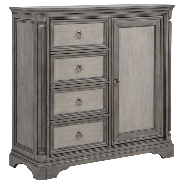 Cresswell 4-drawer Door Chest