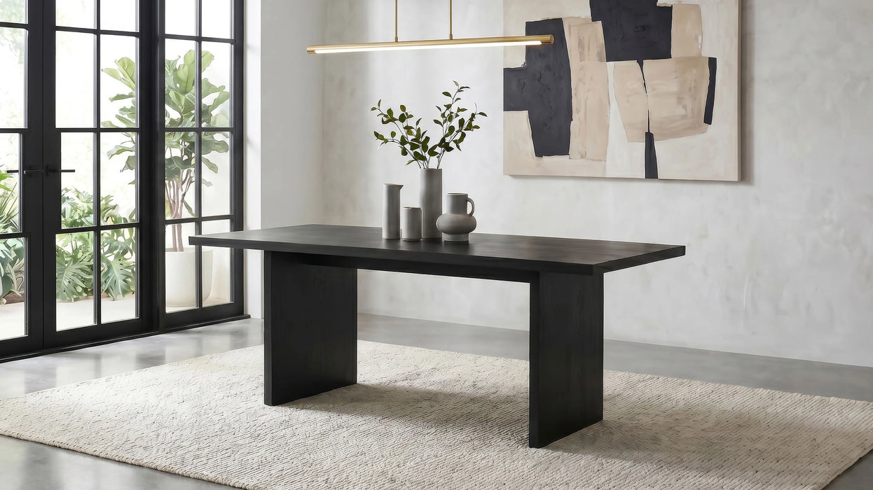Decker Rectangular Wood Dining Table
