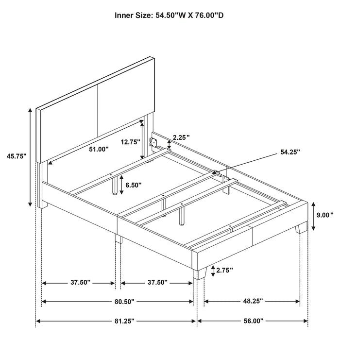 Dorian Panel Bed - Maxx Save 