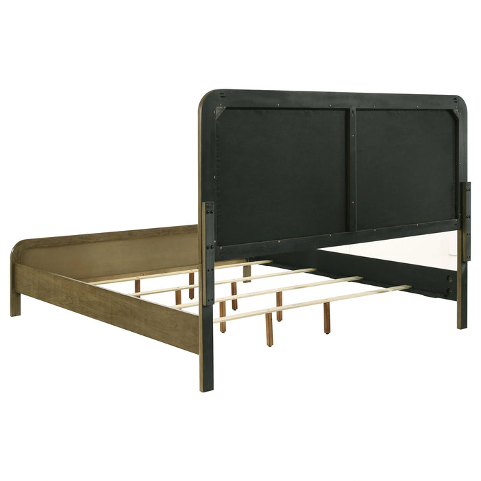 Amsbury Wood Panel Bed