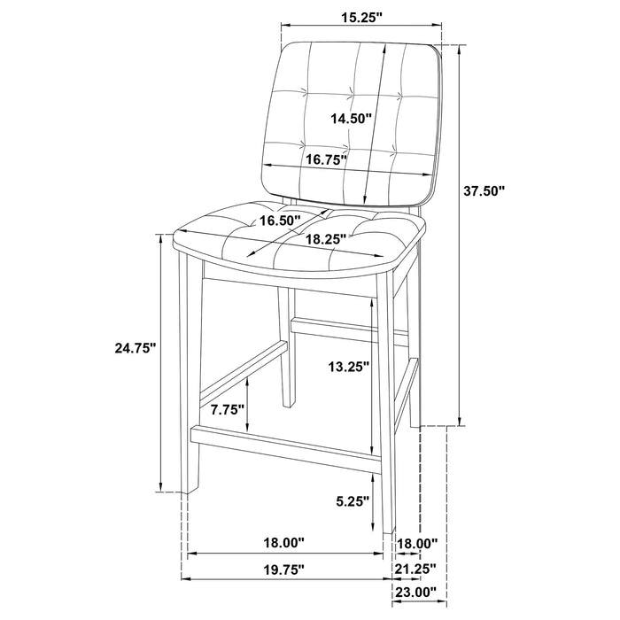 Decker Counter Height Dining Set E