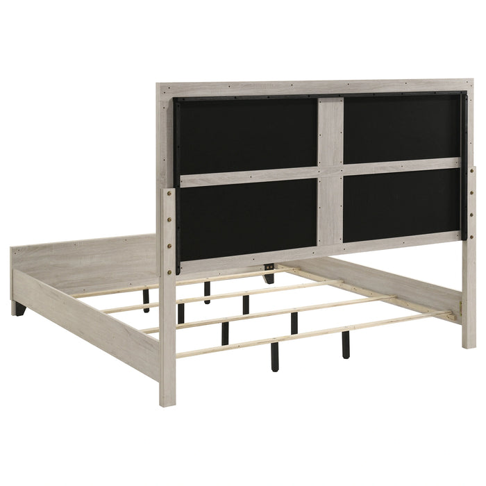 Farre Upholstered Platform Panel Bed
