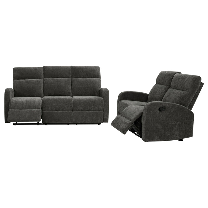 Hamilton Manual Reclining Sofa Set