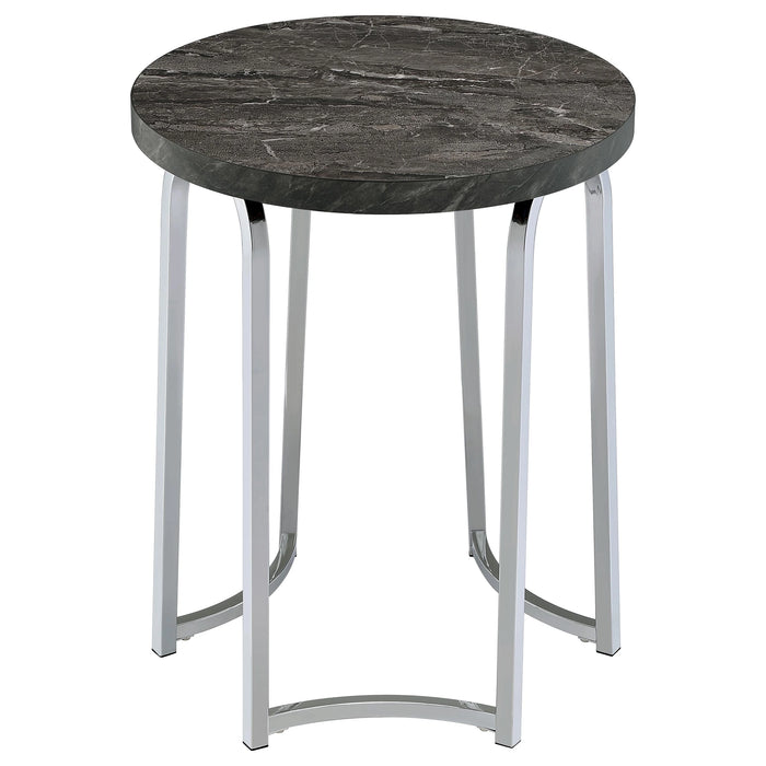 Barcelo Round Metal Side Table