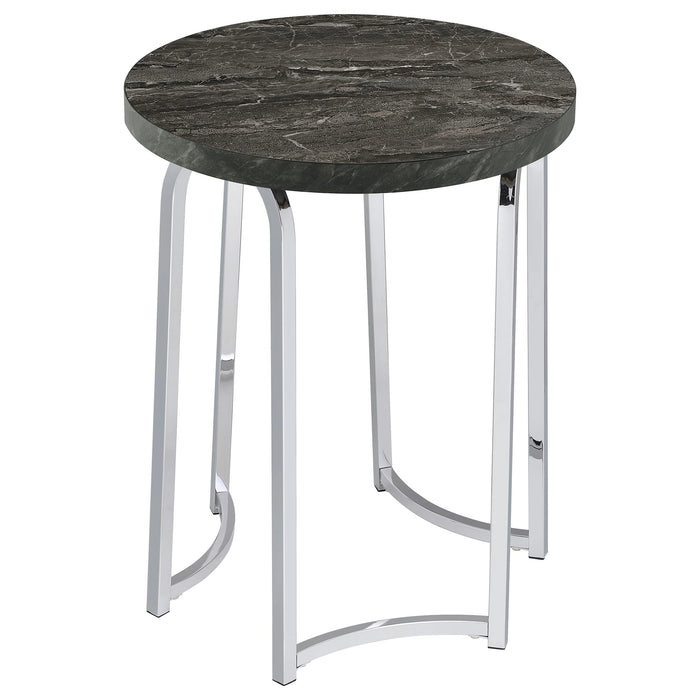 Barcelo Round Metal Side Table