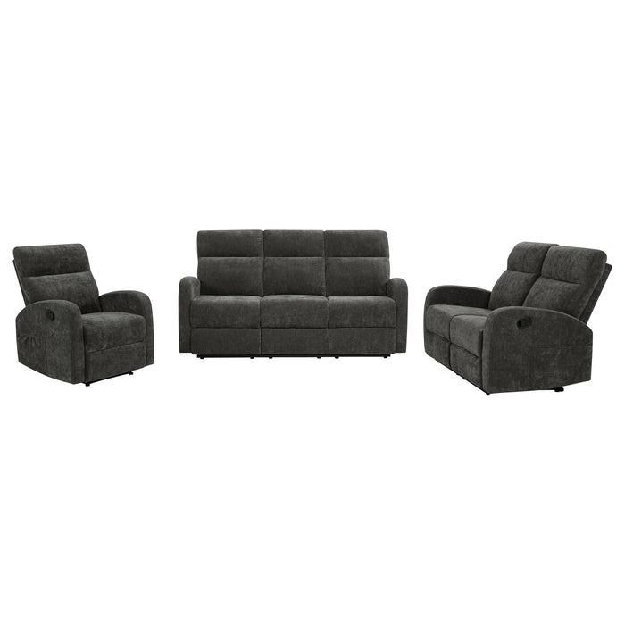 Hamilton Manual Reclining Sofa Set