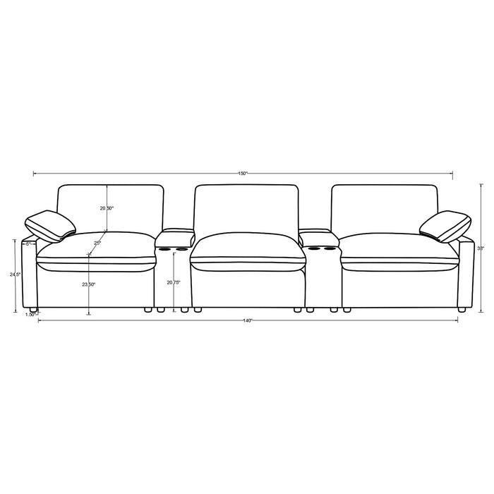 Collins Home Theater Seating