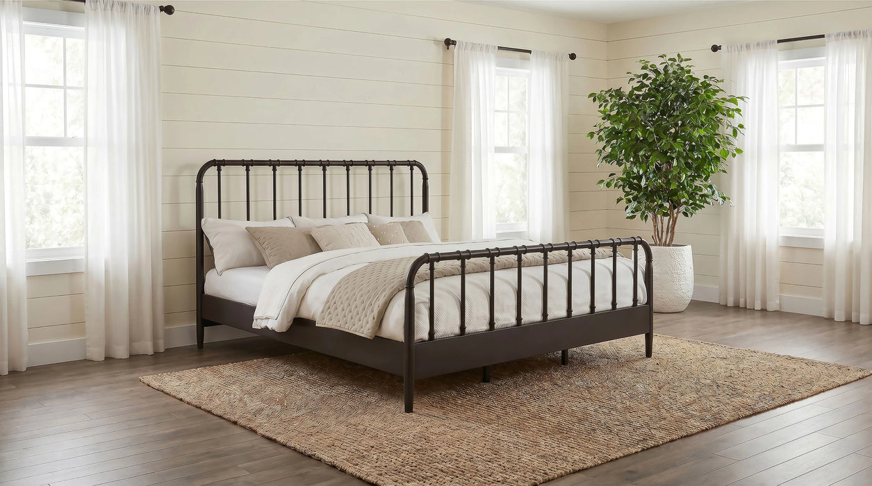 Rocco All Wood Water Pipe Open Frame Bed