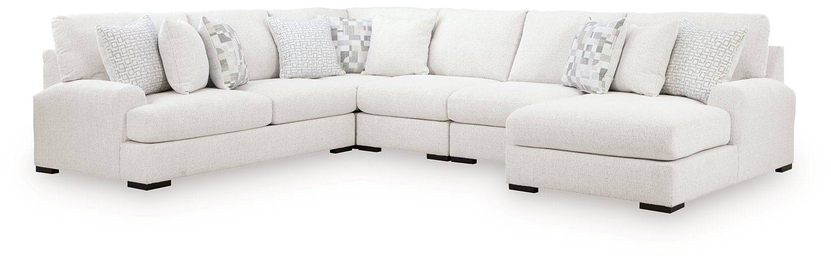 Misty-Lakes Sectional with Chaise - Maxx Save 