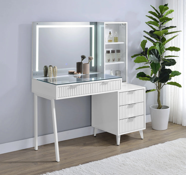 Souza Makeup Vanity Table and LED Mirror