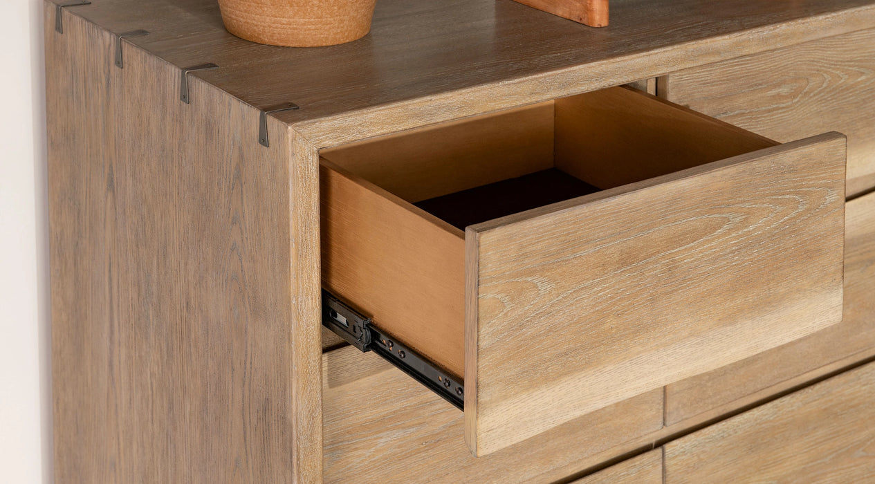 Stillwater Live Edge Dresser with Mirror