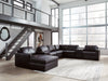 Modmax II Sectional with Chaise and Storage Consoles - Maxx Save 