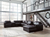 Modmax II Sectional with Chaise and Storage Consoles - Maxx Save 
