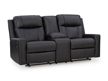 Mackmenville Reclining Loveseat with Console - Maxx Save 