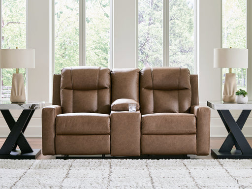 Mackmenville Reclining Loveseat with Console - Maxx Save 