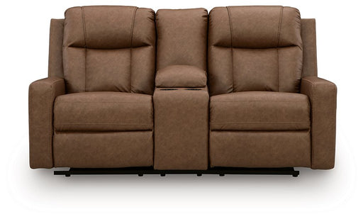 Mackmenville Reclining Loveseat with Console - Maxx Save 