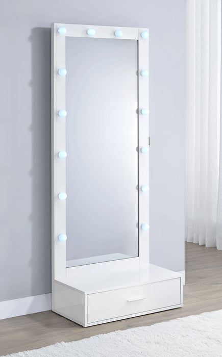 Spector LED Floor Mirror