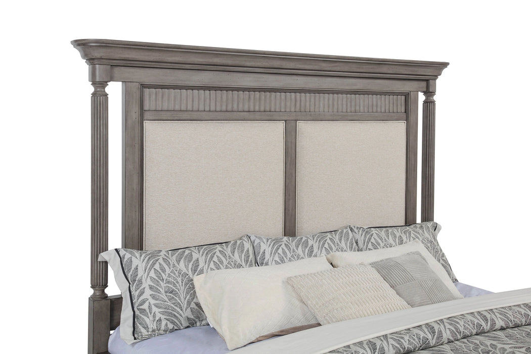Cresswell Upholstered Panel Bed