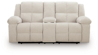 Orlen Reclining Loveseat with Console - Maxx Save 