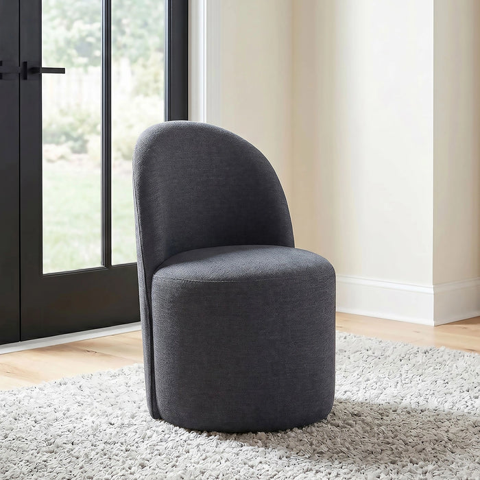 Aubrey Upholstered Barrel Dining Side Chair