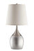 Tenya Empire Shade Table Lamps Silver and Chrome (Set of 2) image