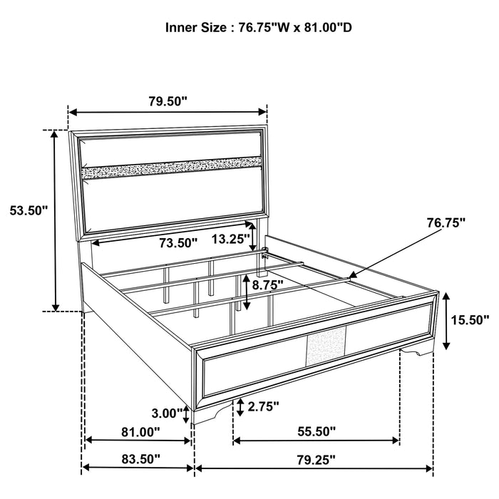 Miranda 5 Pc Bedroom Set