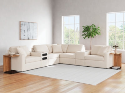 Modmax Balanced Sectional with Audio and Storage Consoles - Maxx Save 