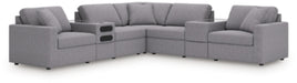 Modmax Balanced Sectional with Audio and Storage Consoles - Maxx Save 