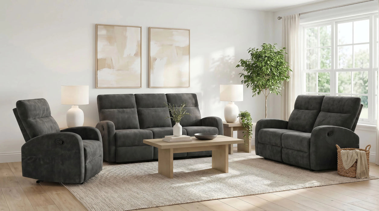 Hamilton Manual Reclining Sofa Set