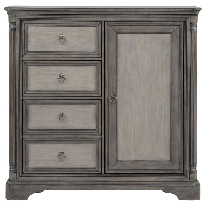 Cresswell 4-drawer Door Chest