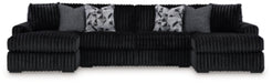 Midnight-Madness Sectional with Chaise - Maxx Save 