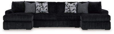 Midnight-Madness Sectional with Chaise - Maxx Save 