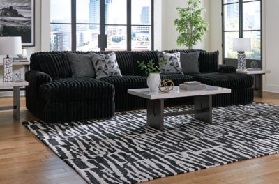 Midnight-Madness Sectional with Chaise - Maxx Save 