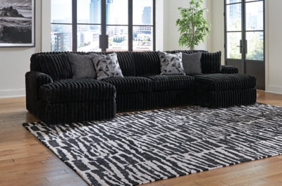 Midnight-Madness Sectional with Chaise - Maxx Save 