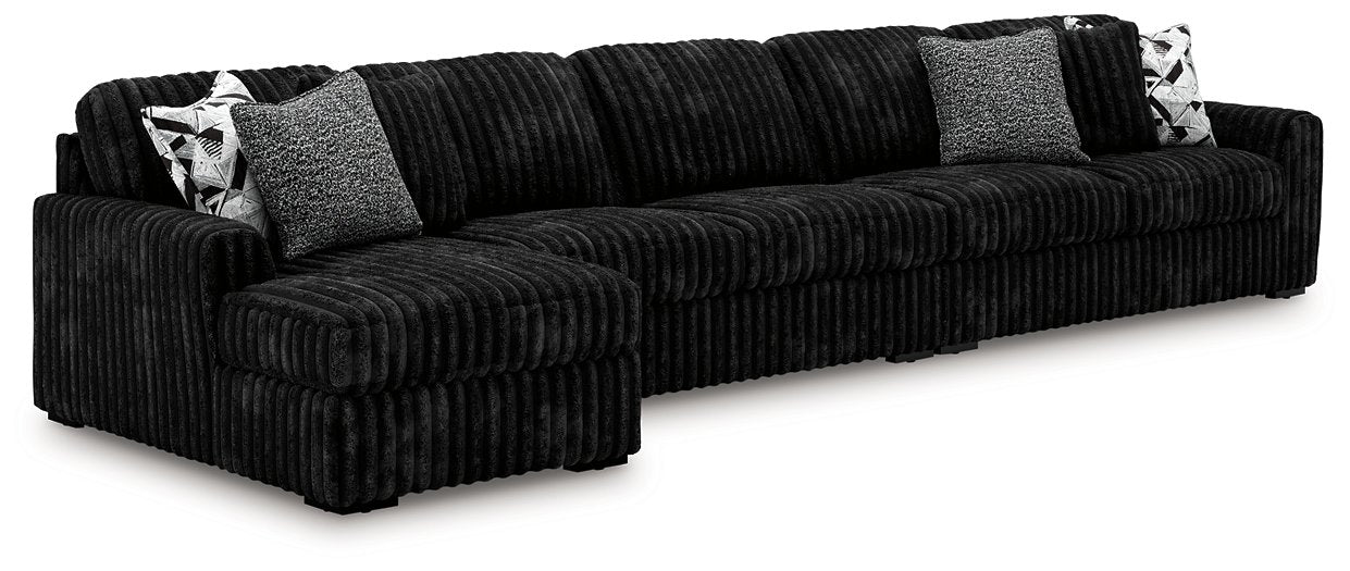 Midnight-Madness Sectional with Chaise - Maxx Save 