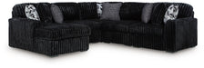 Midnight-Madness Sectional with Chaise - Maxx Save 