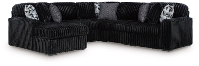 Midnight-Madness Sectional with Chaise - Maxx Save 