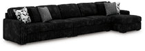 Midnight-Madness Sectional with Chaise - Maxx Save 