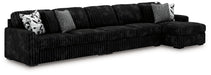 Midnight-Madness Sectional with Chaise - Maxx Save 