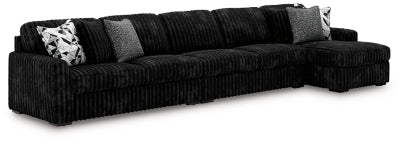 Midnight-Madness Sectional with Chaise - Maxx Save 